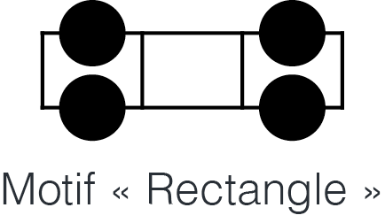 Motif rectangle (gamme pentatonique)