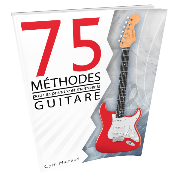 Achetez mon livre 75 méthodes pour apprendre et maîtriser la guitare sur Amazon